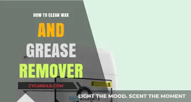 Effective Tips for Cleaning Wax and Grease Remover Residue
