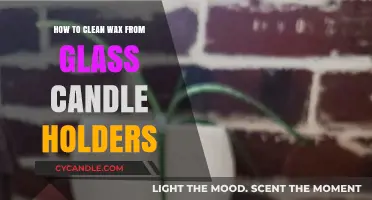 Effortless Ways to Remove Wax from Glass Candle Holders