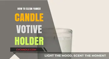 Easy Steps to Clean and Restore Your Yankee Candle Votive Holder