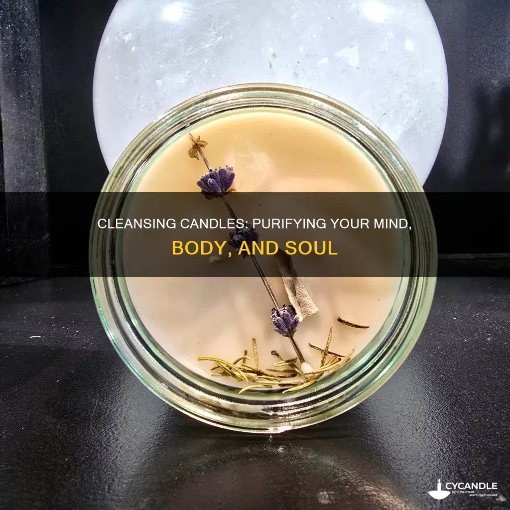 how to cleanse a candle