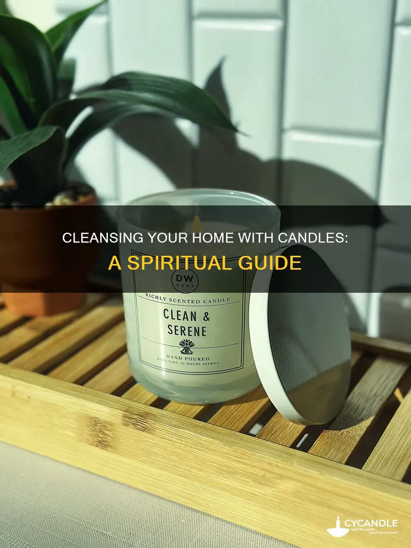 how to cleanse a home with candles