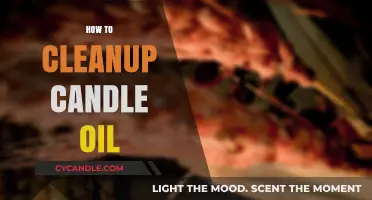 Clean Candle Oil Spills: Quick and Easy Methods