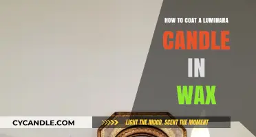 DIY Wax Coating: Enhance Your Luminara Candle's Look and Feel