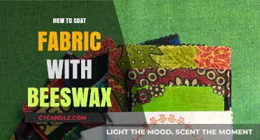 Eco-Friendly Fabric Coating: A Step-by-Step Guide to Beeswax Application