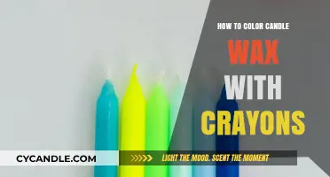Creative Candle Making: Coloring Wax with Crayons for Unique Designs