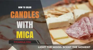Creating Beautiful Candles: Coloring with Mica