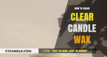 Creative Candle Crafting: Easy Techniques to Color Clear Wax