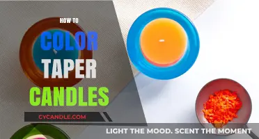 Taper Candles: DIY Colorful Creations