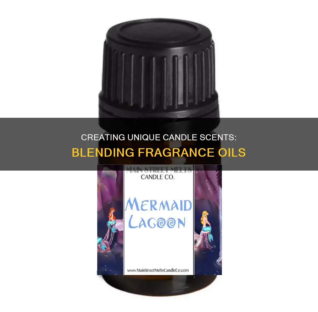 how to combine fragrance oils for candles