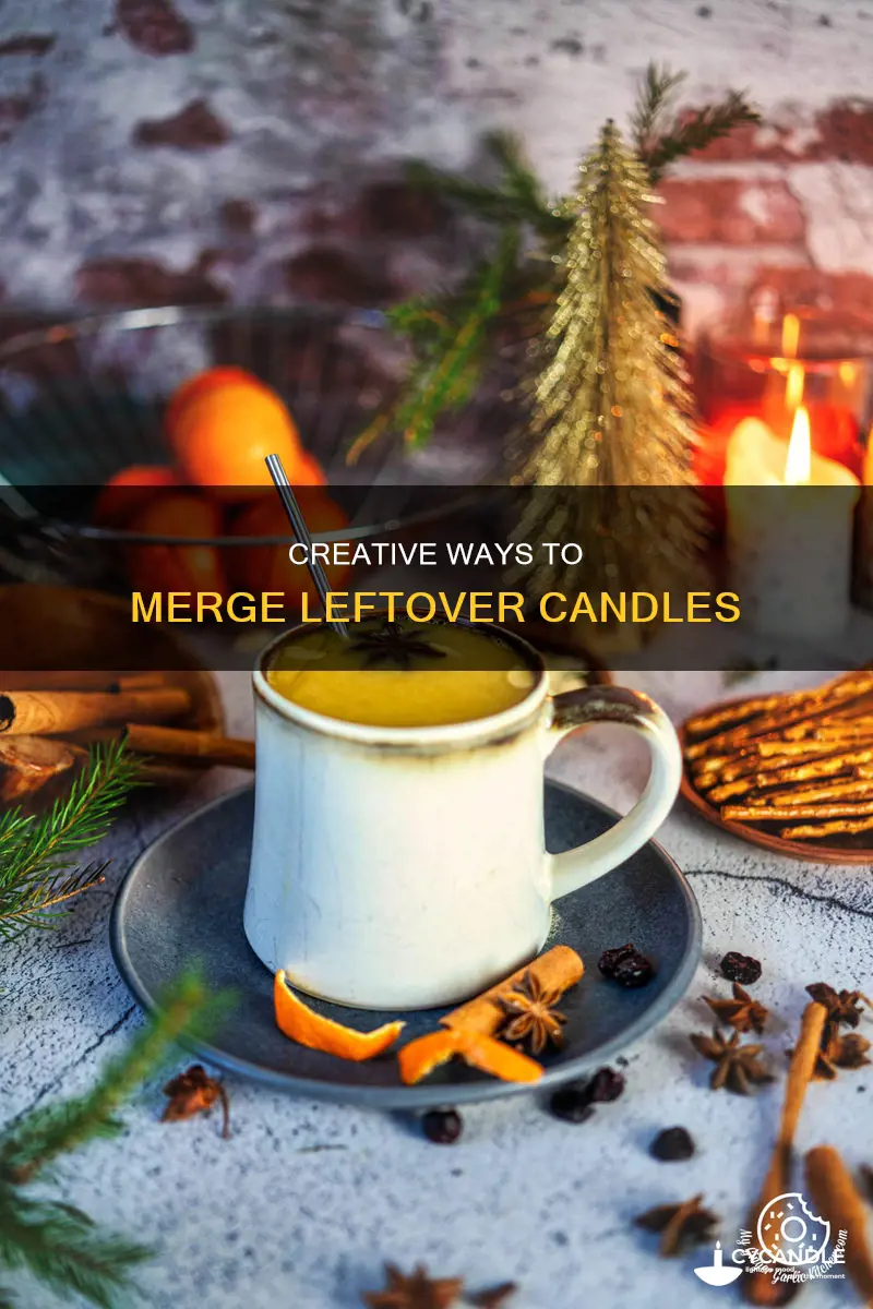 how to combine leftover candles
