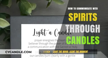 Communicating with Spirits: Candles as a Medium