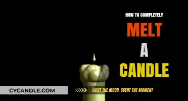 The Art of Melting Candles Completely