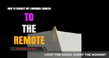 Syncing Luminara Candles: Remote Control Guide