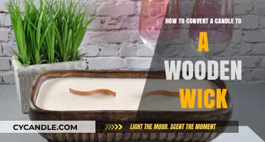 Transform Your Candle: Easy Guide to Wooden Wick Conversion