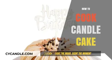 Candle Cake: Baking a Delicious Treat