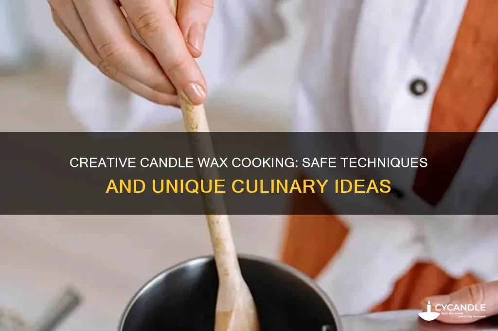 how to cook candle wax