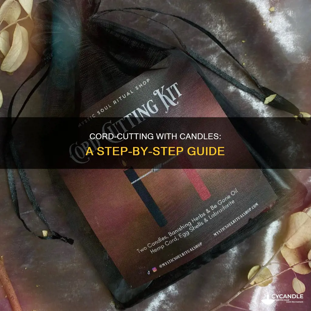 how to cord cut with candles