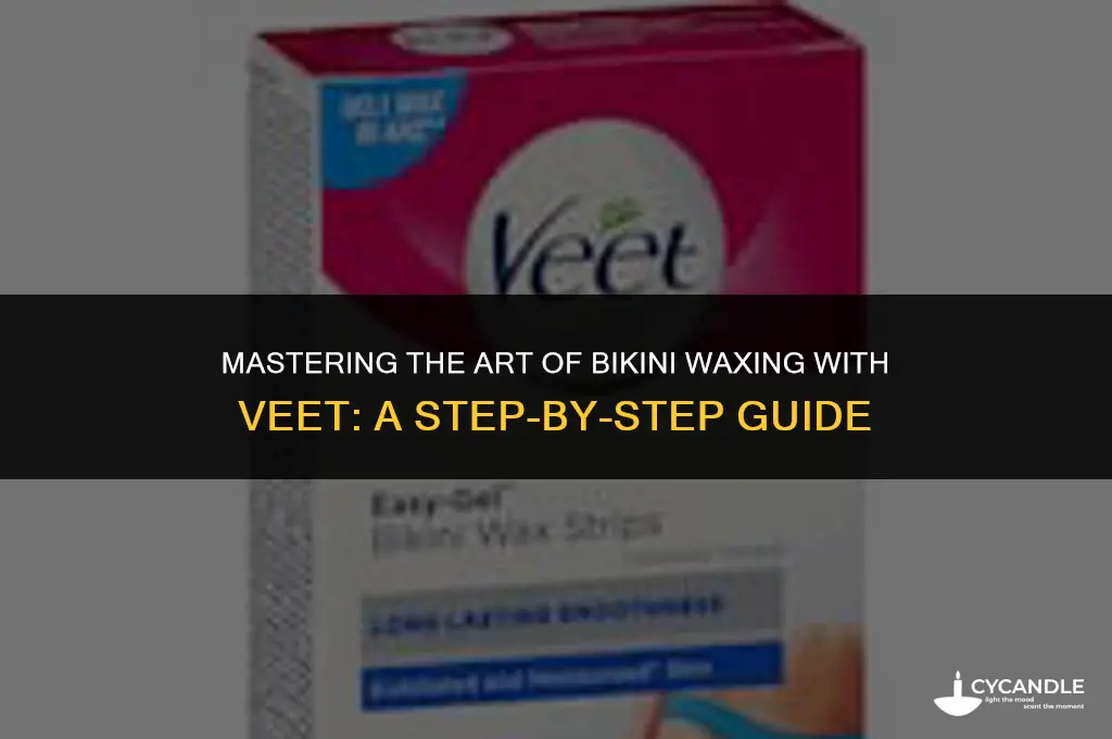how to correctly use veet wax for bikini