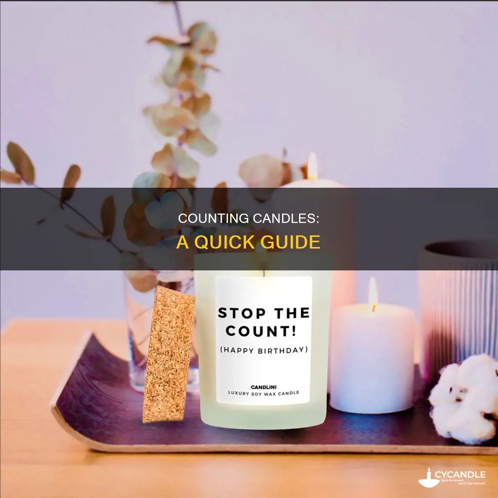 how to count candles