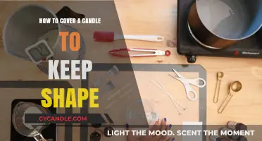 Maintain Candle Shape: Covering Tips and Tricks