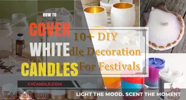 Creative Ways to Decorate Plain White Candles