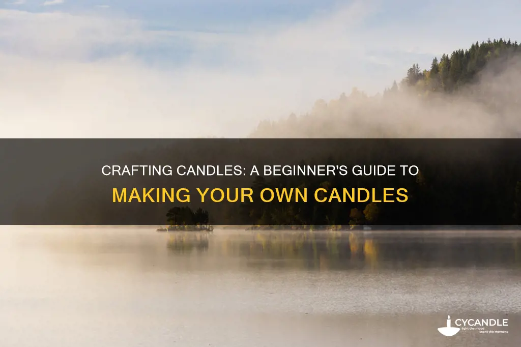 how to craft candles