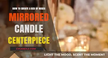 Create a Romantic Rose-Mirrored Candle Centerpiece