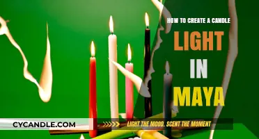 Mastering Maya: Crafting Realistic Candle Light Effects Step-by-Step