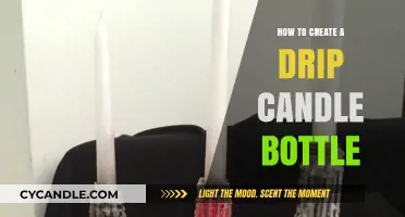 Creating a Drip Candle Bottle: A Step-by-Step Guide
