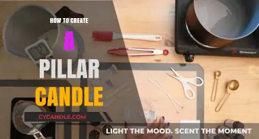 Creating a Soothing Pillar Candle at Home
