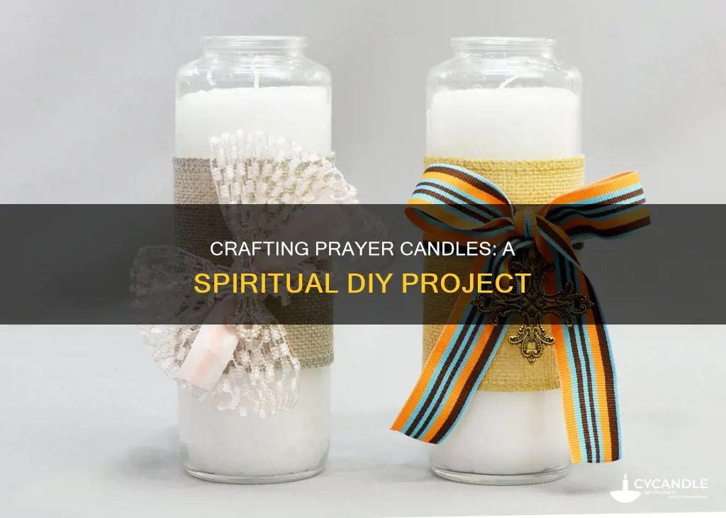 how to create a prayer candle