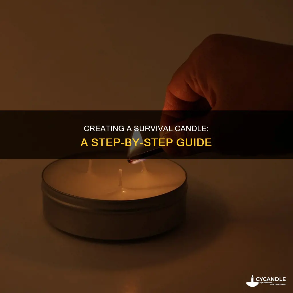how to create a survival candle