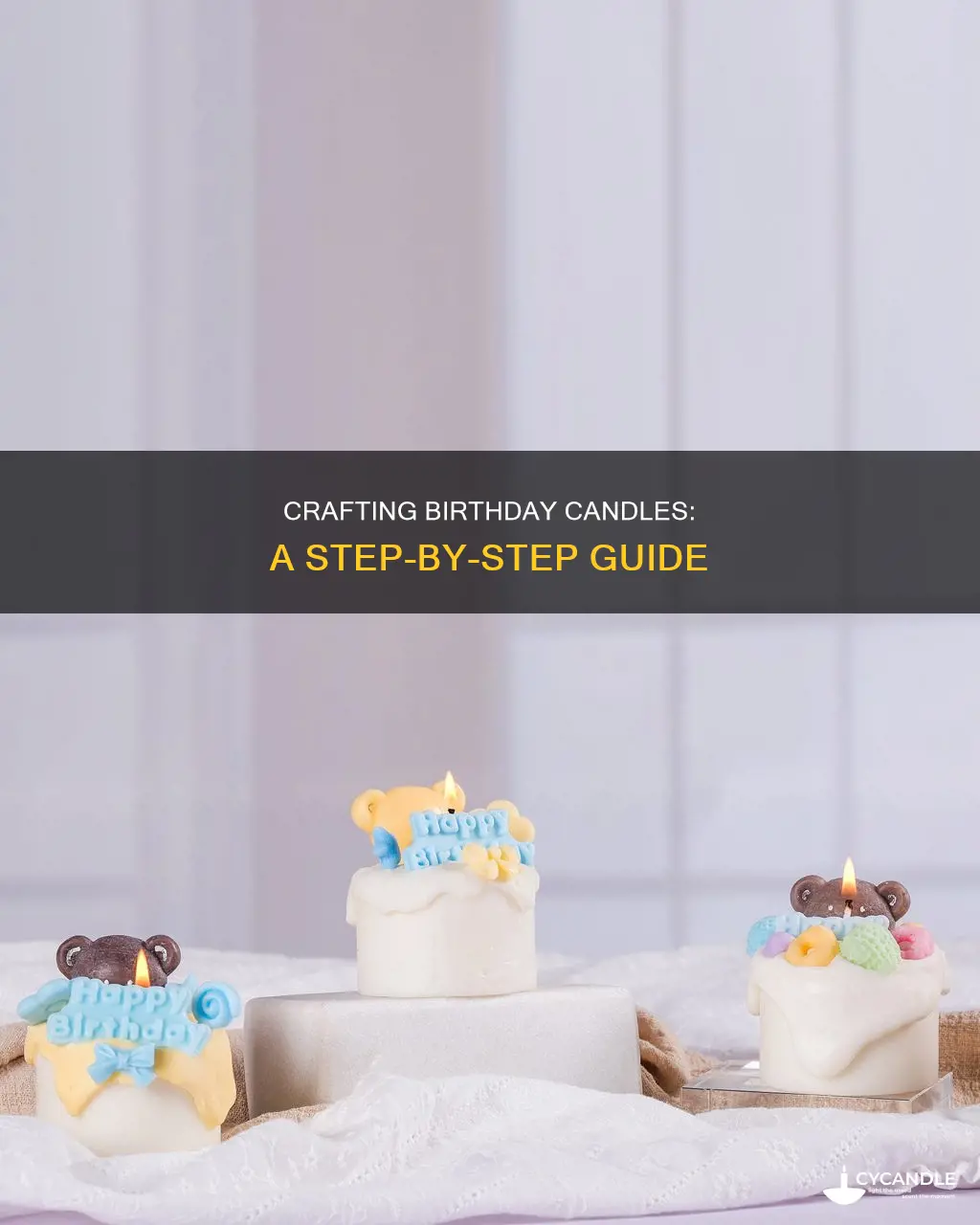 how to create birthday candles