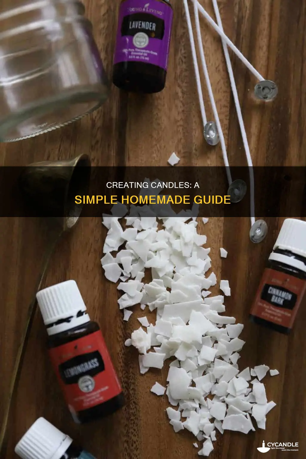 how to create candles at home