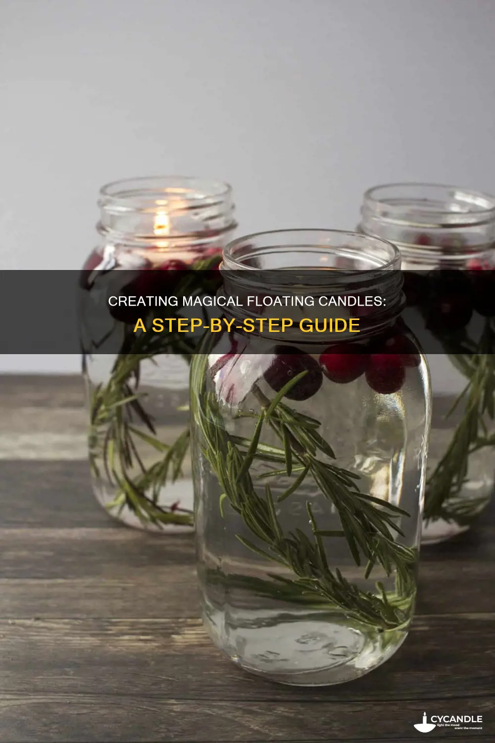 how to create floaring candles