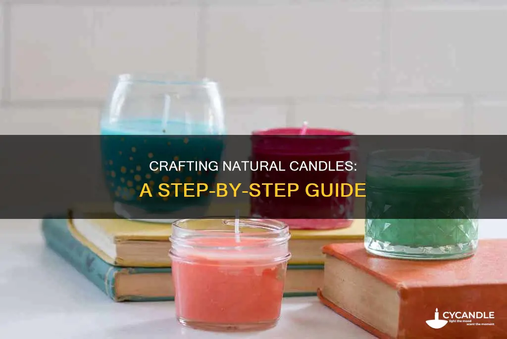 how to create natural candles