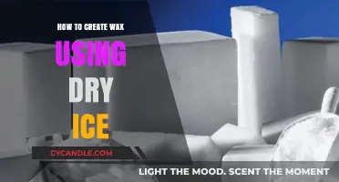 Crafting Wax with Dry Ice: A Simple DIY Guide