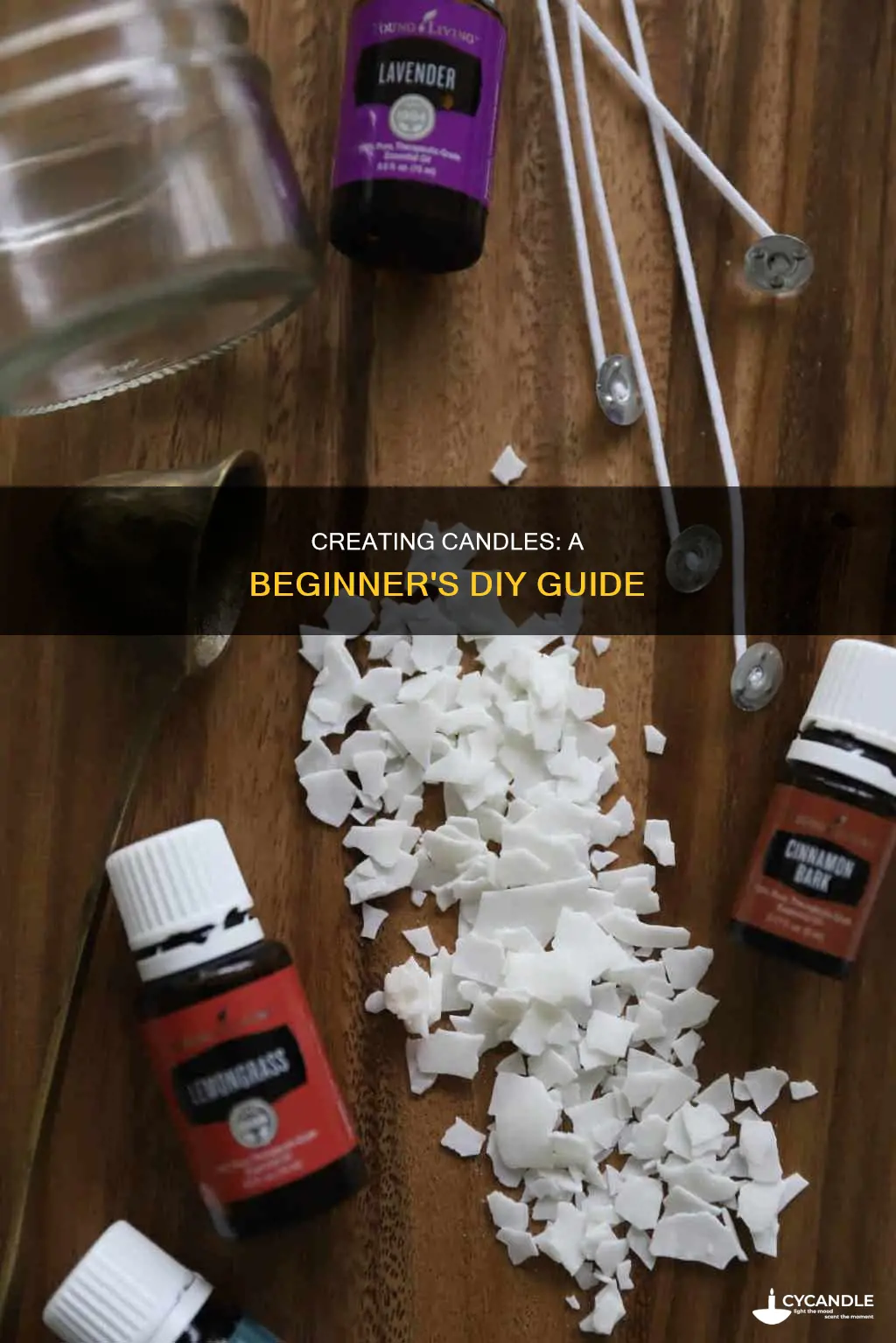 how to create your own candle