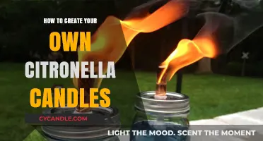 Make Your Own Citronella Candles: A Simple Guide