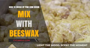 Mastering Pine Gum Rosin and Beeswax: A Step-by-Step Crushing Guide