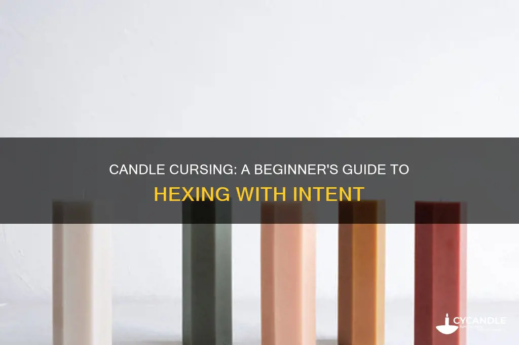 how to curse using candles