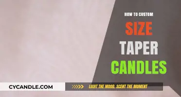 Creating Custom Taper Candles: A Step-by-Step Guide