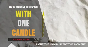 Creative Ways to Decorate a Birthday Cake with a Single Candle