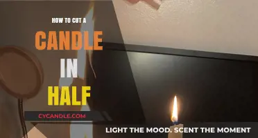 Cutting Candles: A Simple Guide to Halving Them
