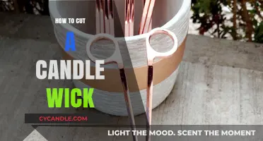 Mastering the Art of Cutting Candle Wicks for Perfect Burns