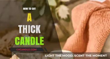 Cutting Thick Candles: The Best Techniques to Try