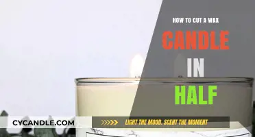 Mastering the Art of Cutting Wax Candles in Half Safely