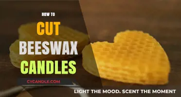 The Art of Cutting Beeswax Candles