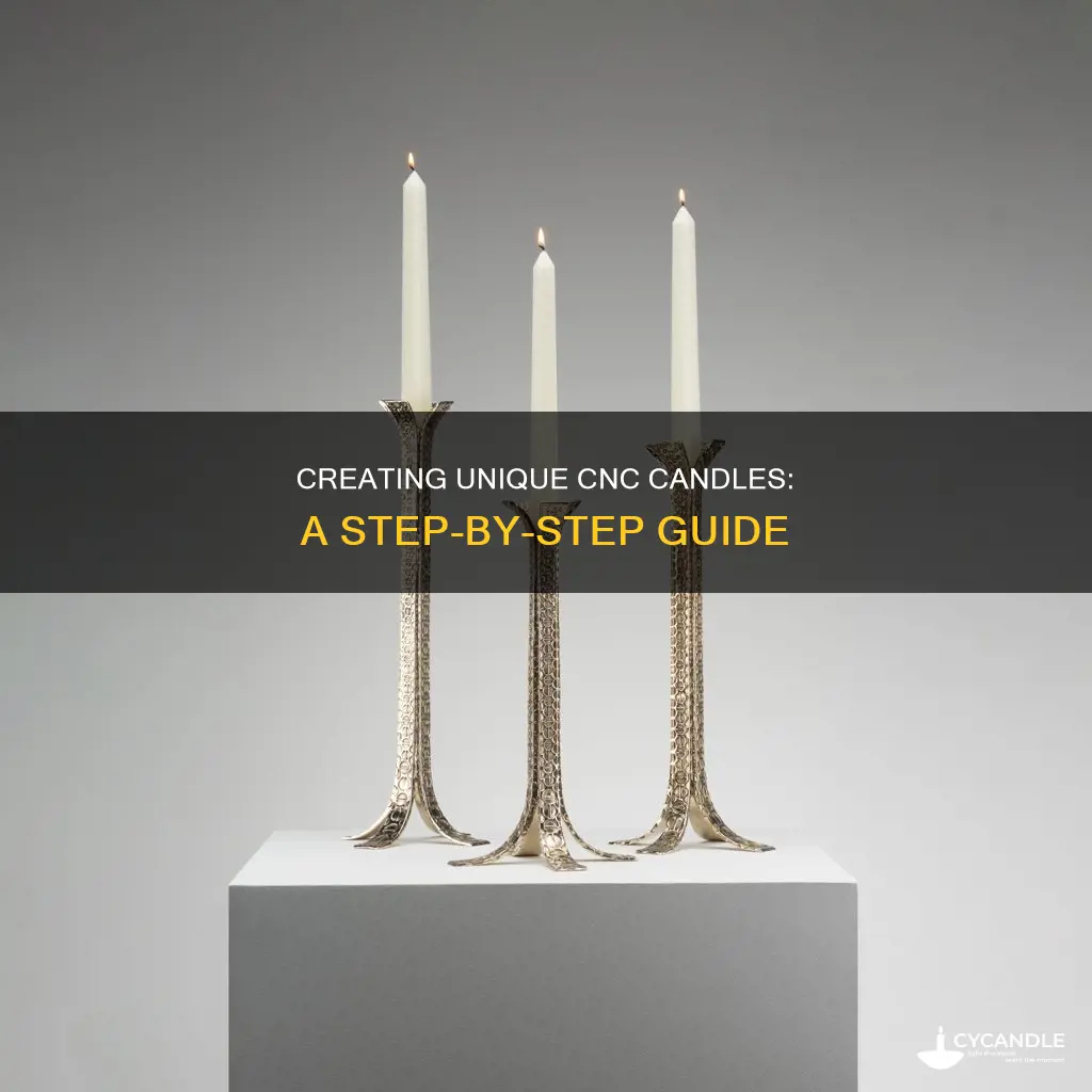 how to cut edge cnc candle