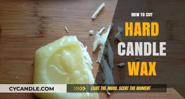 Easy Techniques to Safely Cut Hard Candle Wax at Home